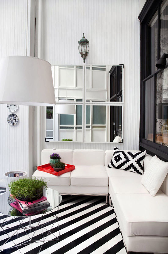 Increíble diseño a blanco y negro - Casa Haus Decoración