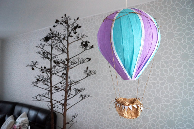 DIY: Hot air balloon – Cómo hacer un globo aerostático